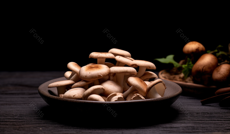 营养云南野生菌火把菌油鸡枞,高清,摄影图,摄影图片,图片大全,摄影图免费下载